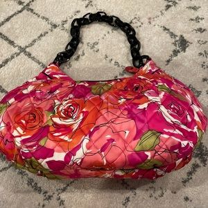 Vera Bradley satin shoulder bag